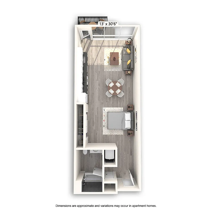 Floor plan Langley