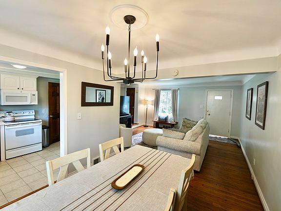 Dining room view