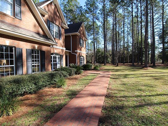 Brick paver sidewalk to Front Door.