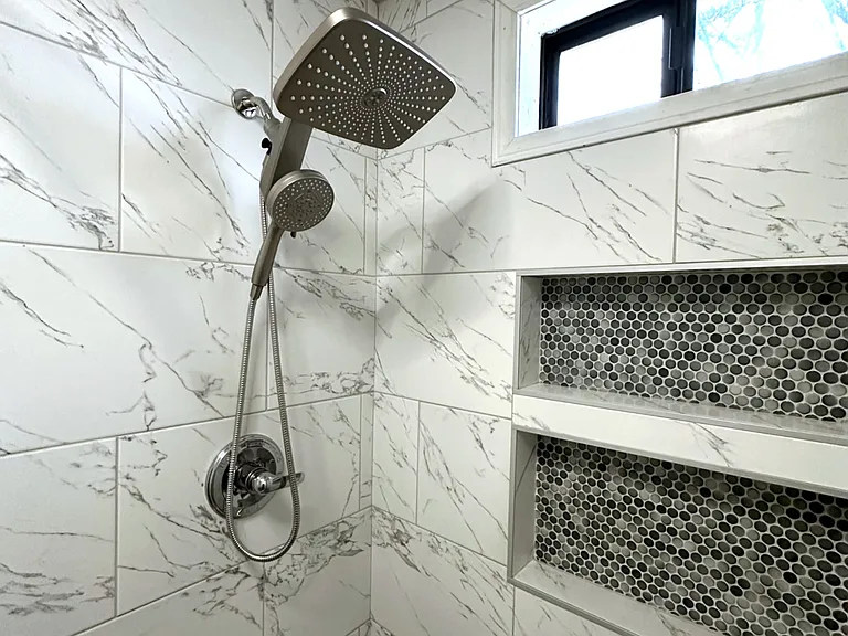Primary Bathroom Shower View
