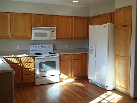 Kitchen view 2 with huge pantry