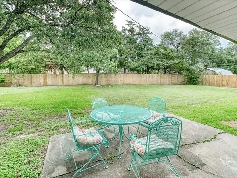 back yard