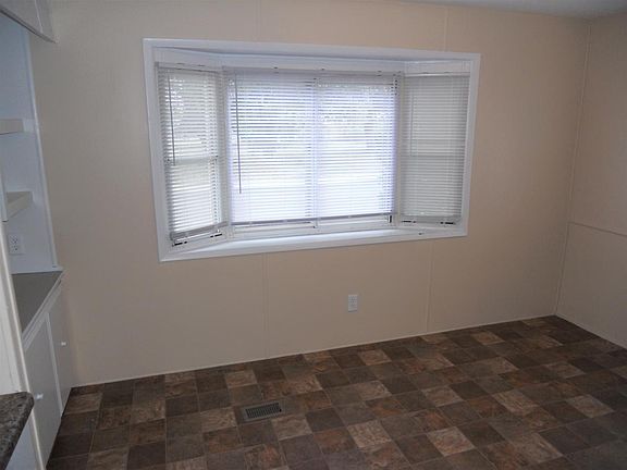 Bay window allows great natural light!