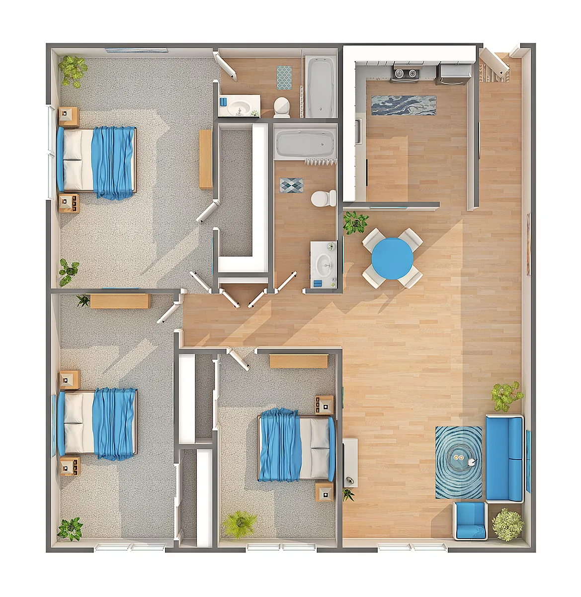 Floor plan C1R