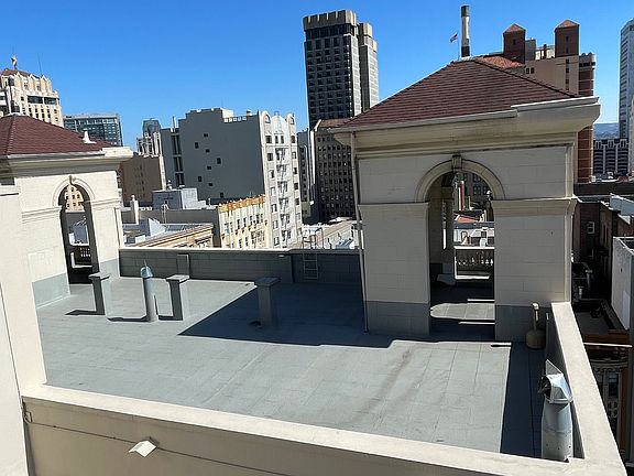 roof deck view south