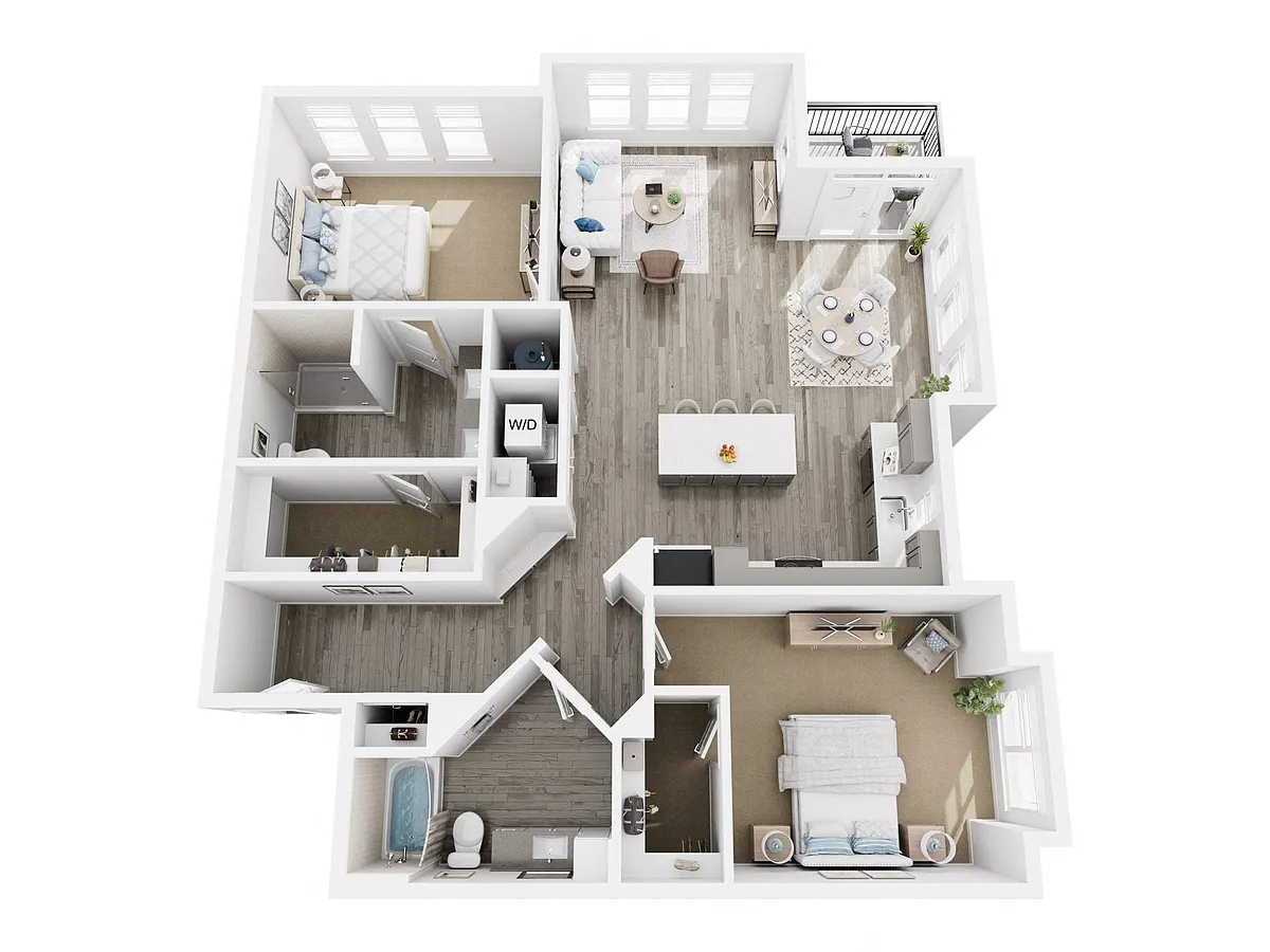 Floor plan B2