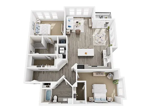Floor plan B2