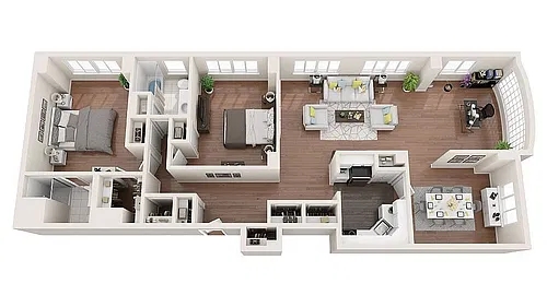 Floor plan The Howard