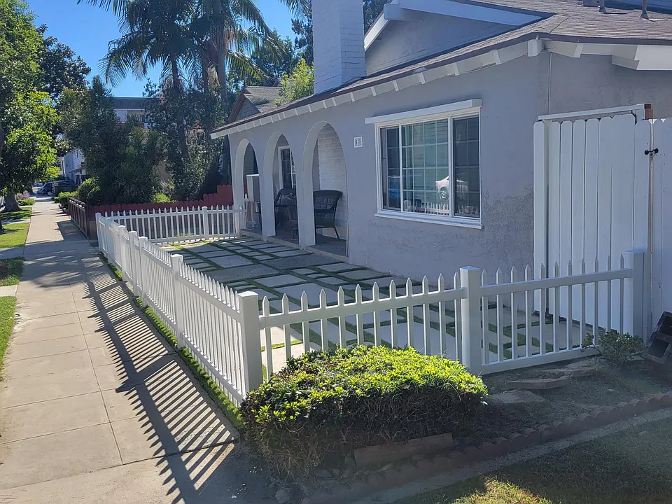 Updated exterior of building - side view