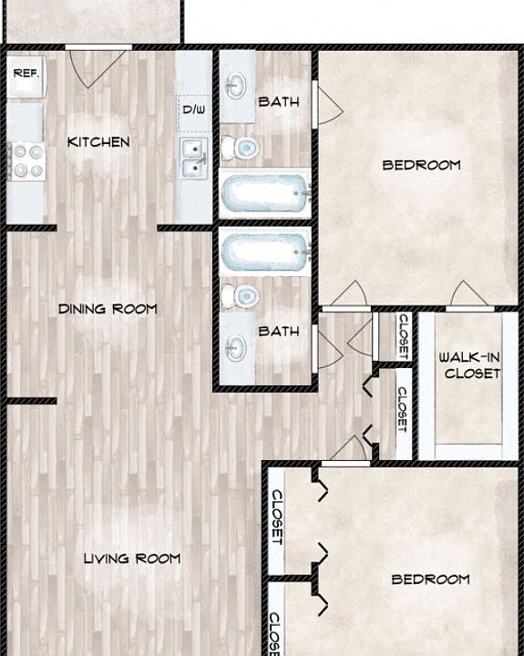 2nd image of 3540 N Camp Creek Pkwy SW #O03