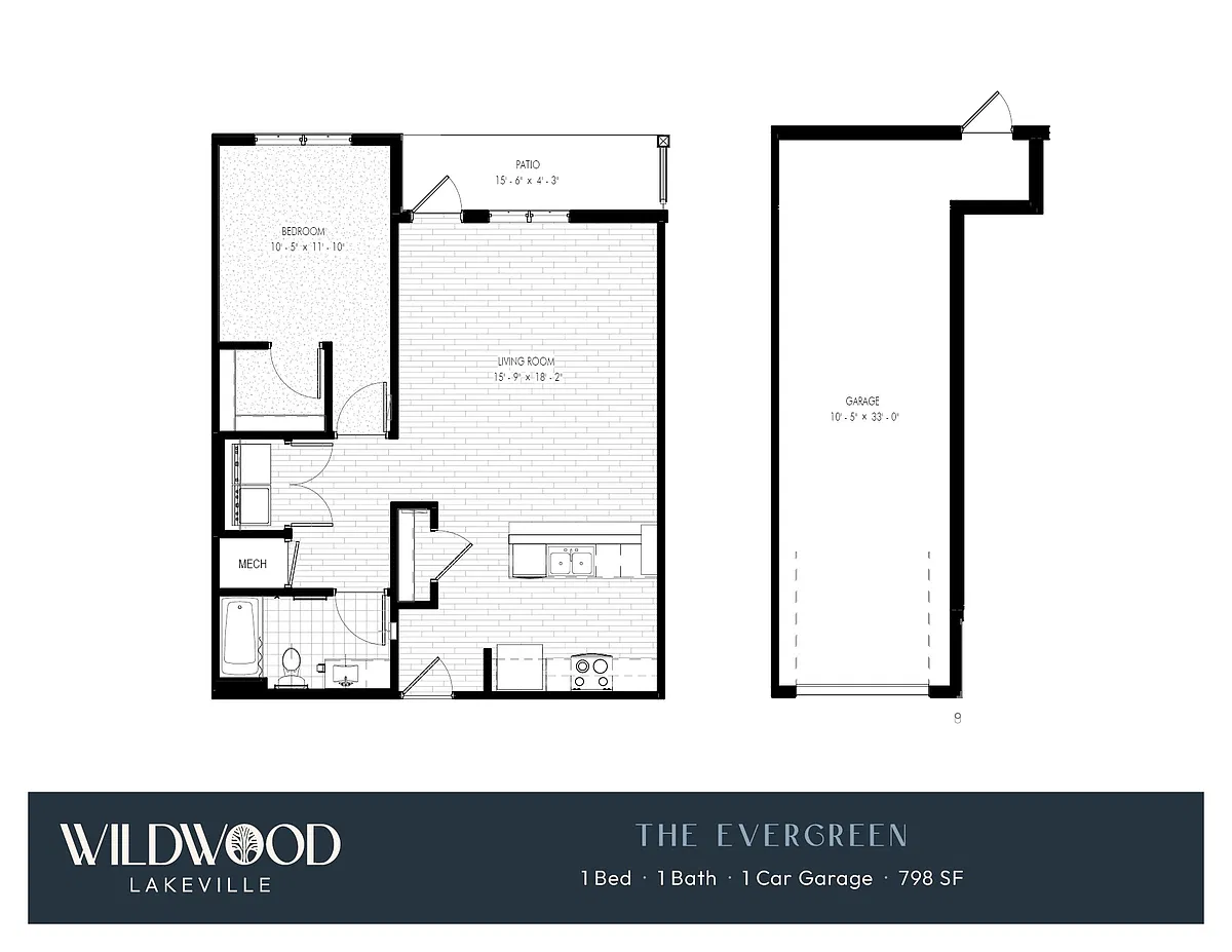 Floor plan The Evergreen