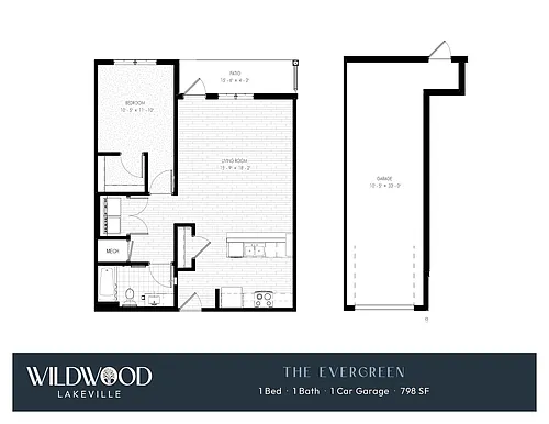 Floor plan The Evergreen