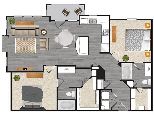 Floor plan B2