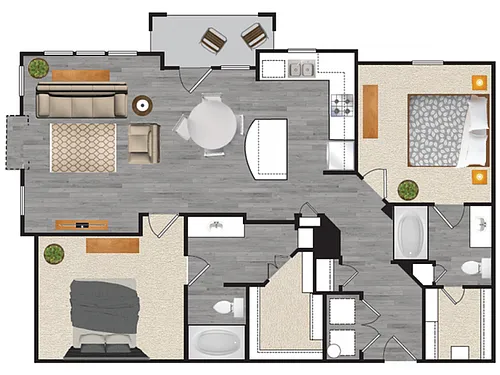 Floor plan B2