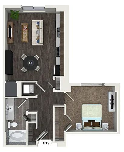 Floor plan A21