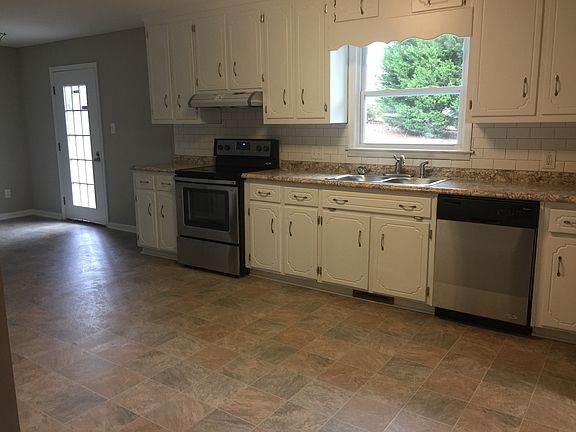 kitchen with new countertops and sink