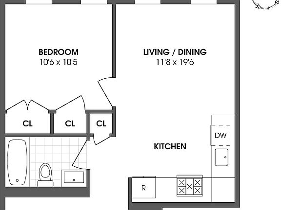 2nd image of 95 Diamond St APT 3B
