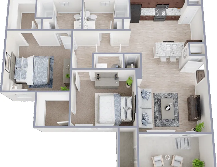 B1 Floorplan Diagram