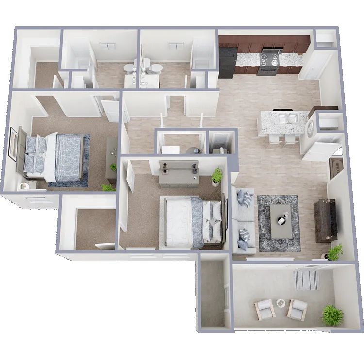 Floor plan B1