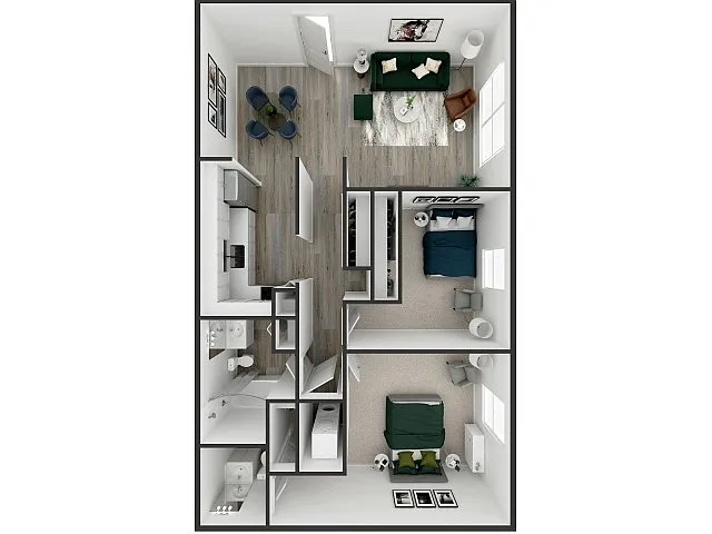Floor plan The Cypress