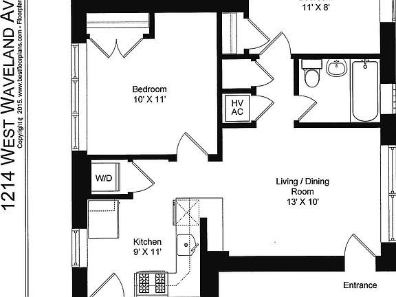 5th image of 1214 W Waveland Ave #3