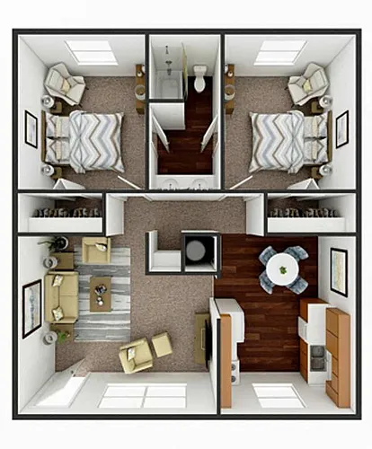 Floor plan B1