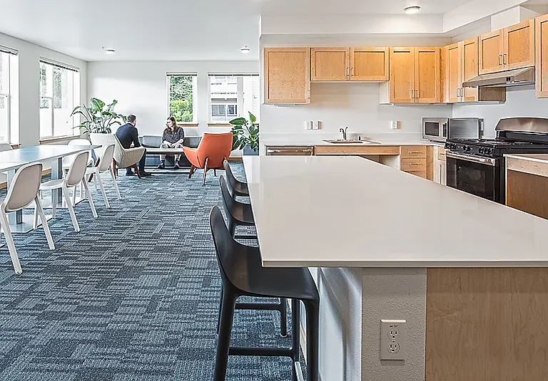 Community Room and Kitchen