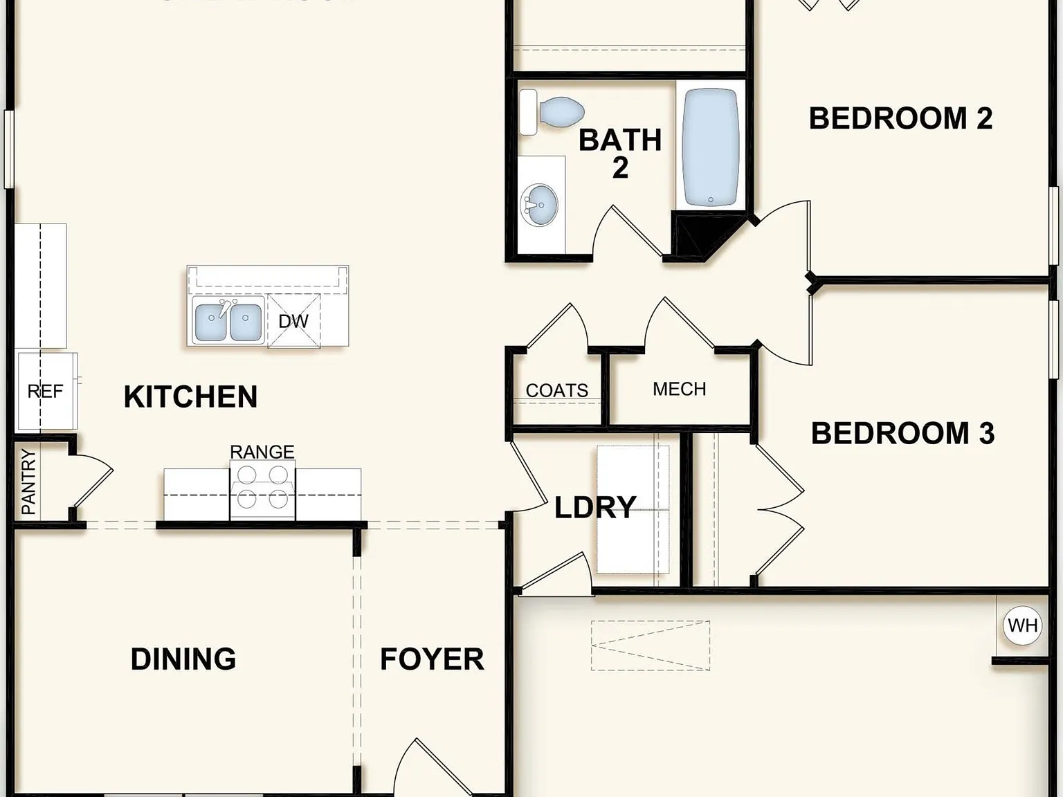 3 bed, 2.0 bath, 1605 sqft, $2,325 — Photo 2