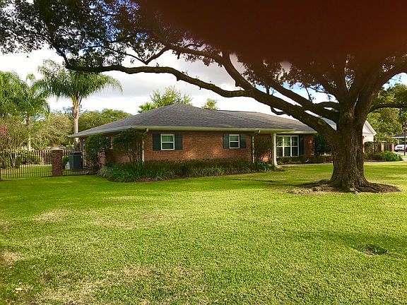 Left side of house