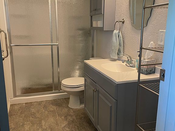 Bathroom with walk-in shower