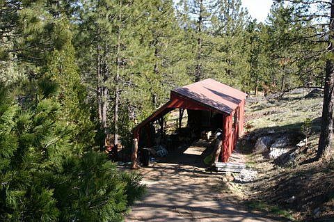 RV car port with hookups