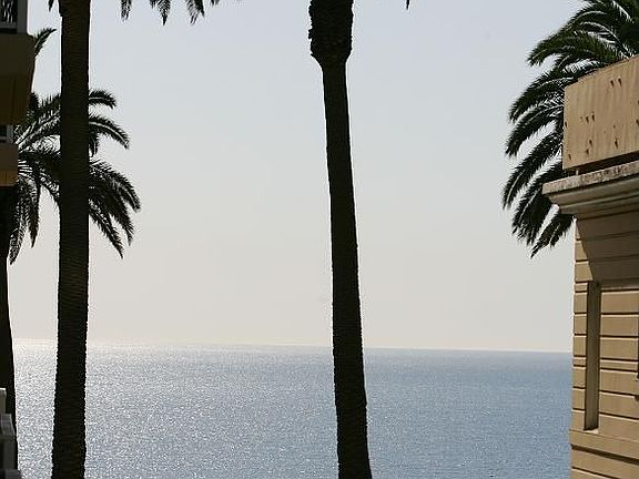 Ocean view from balcony