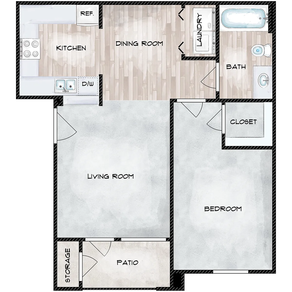 Floor plan A1