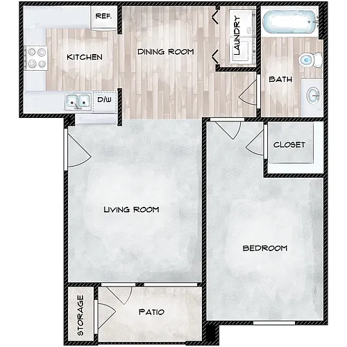 Floor plan A1