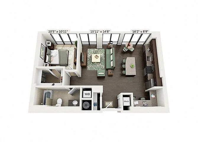 Floor plan A1N