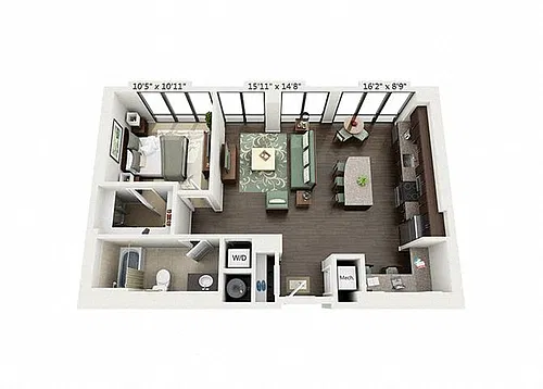 Floor plan A1N