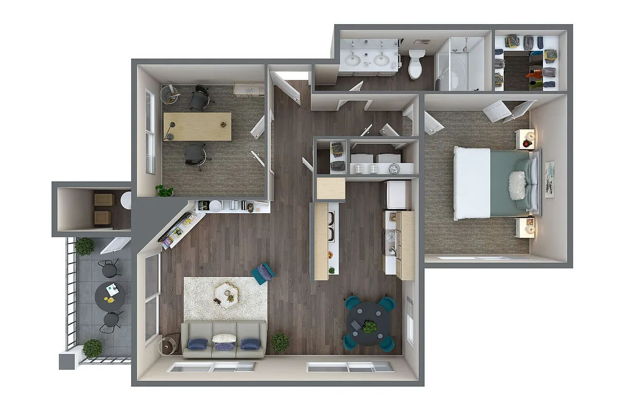 Floor plan Plan A-3 Den