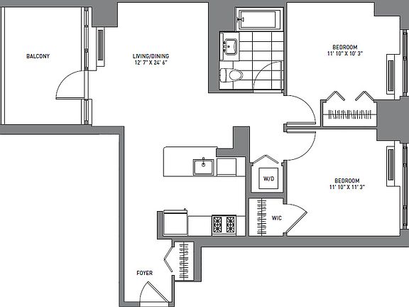 2nd image of 41-42 24th St #428