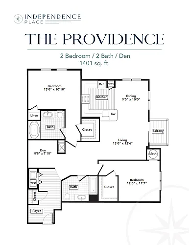 Floor plan The Providence