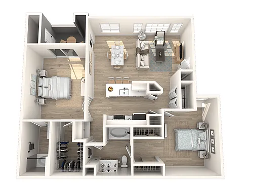 Floor plan The Tempo Renovation