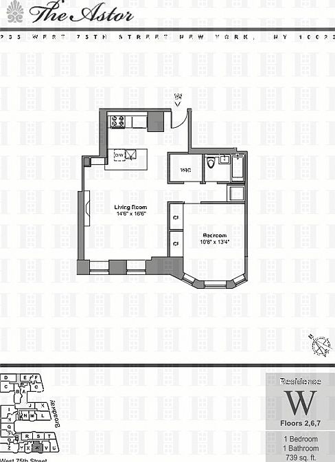 1st image of 235 W 75th St APT 6W