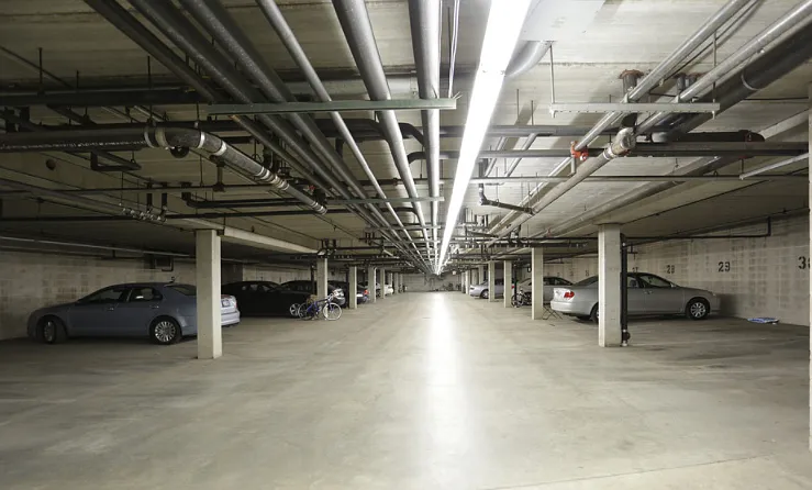 Convenient Parking Garage