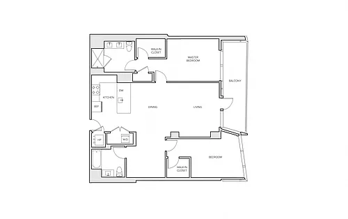 Floor plan B15 + Den