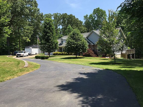 Front view from road