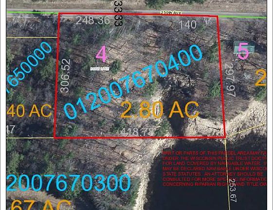 2nd image of X 250th Avenue Bone Lake Twp