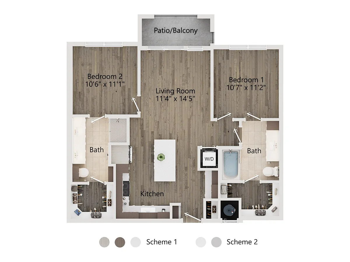 Floor plan B2