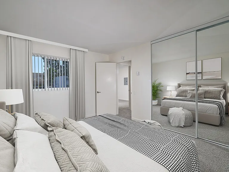 Bedroom 1 _ Premium 2 BR Townhouse, 1.5 BA