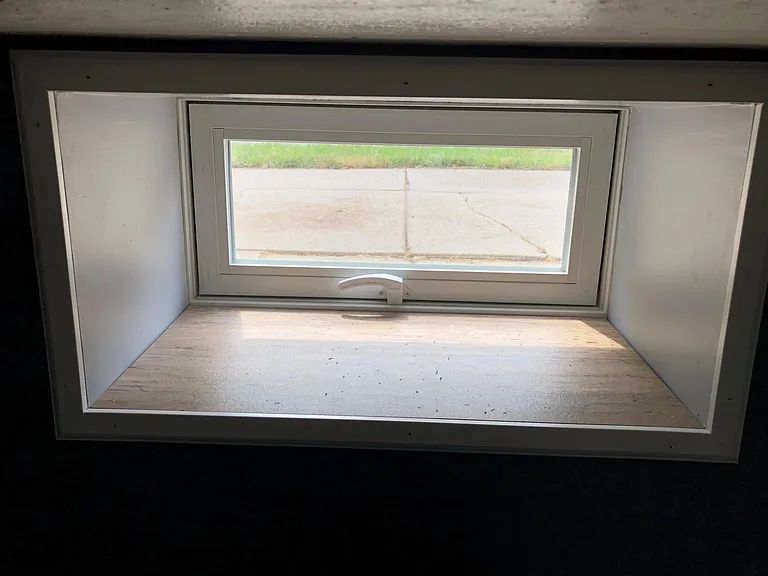 New windows, kitchen, living area, BR