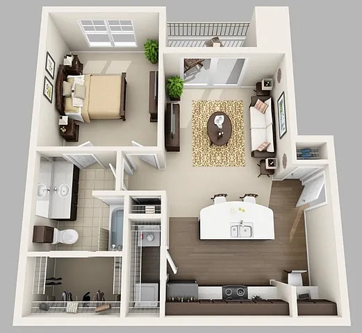 Floor plan The Academy