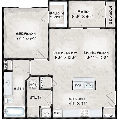 Floor plan A1